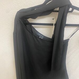 Women’s one shoulder neck tie